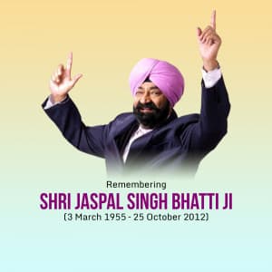 Jaspal Bhatti Jayanti festival image