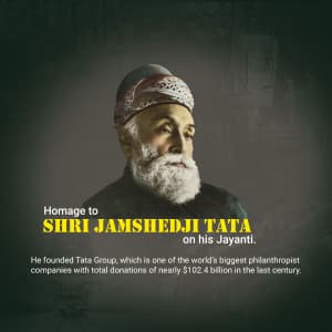 Jamsetji Tata Jayanti post