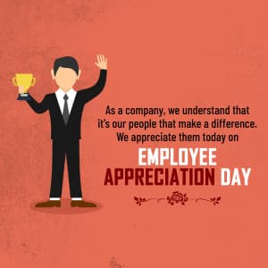 Employee appreciation day greeting image