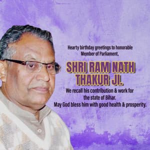 Ram Nath Thakur Birthday Instagram Post