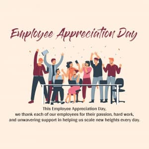 Employee appreciation day creative image