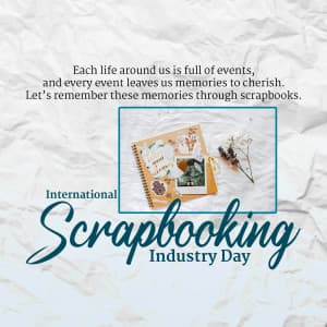 International Scrapbooking Industry Day Instagram Post