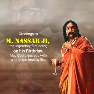 Nassar Birthday greeting image