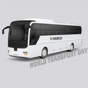 World Transport Day poster