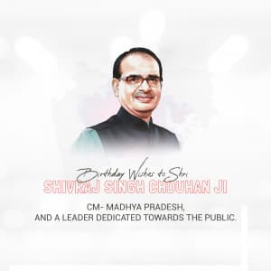 Shivraj Singh Chouhan Birthday Instagram Post