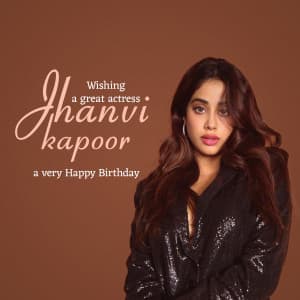 Janhvi Kapoor Birthday Instagram Post