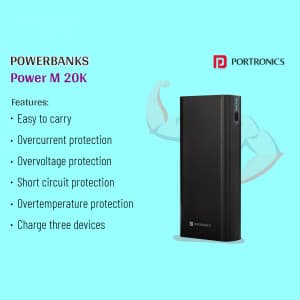 Portronics promotional post