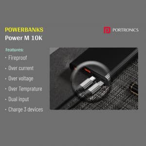 Portronics promotional images