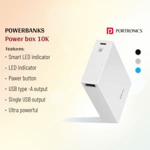 Portronics business banner