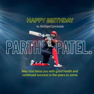 Parthiv Patel Birthday Instagram Post