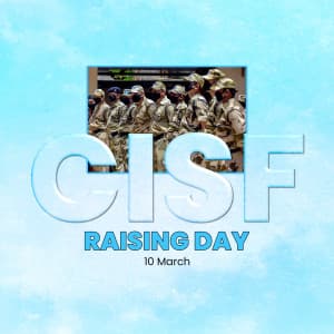 CISF Raising Day ad post