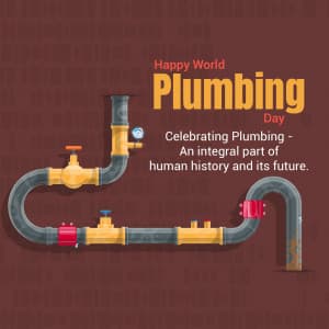 World Plumbing Day greeting image