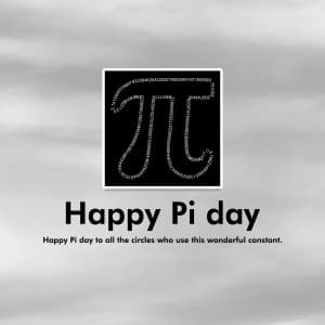 World Pi Day advertisement banner
