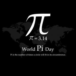 World Pi Day ad post