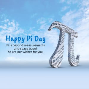 World Pi Day Facebook Poster