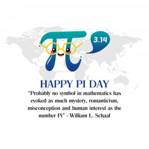 World Pi Day event advertisement