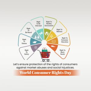 World Consumer Rights Day advertisement banner