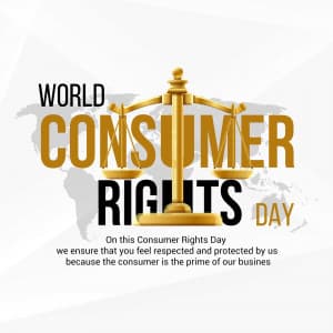 World Consumer Rights Day ad post