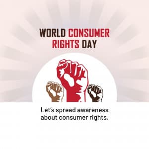 World Consumer Rights Day greeting image