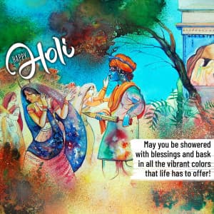 Holi poster Maker