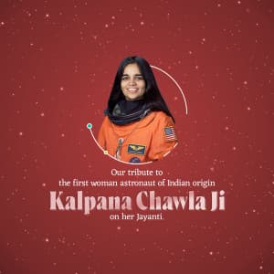 Kalpana Chawla Birth Anniversary Instagram Post