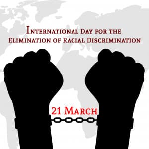 International Day For The Elimination Of Racial Discrimination whatsapp status poster