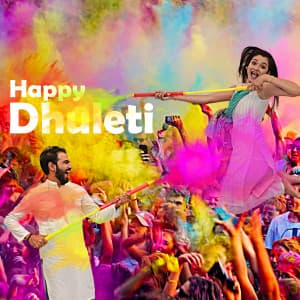 Happy Dhuleti event poster