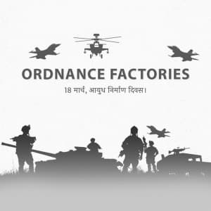 Ordnance Factories' Day graphic