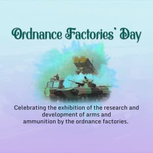 Ordnance Factories' Day post