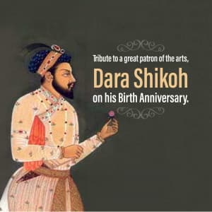 Dara Shikoh Jayanti Instagram Post