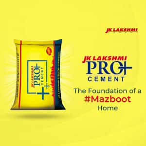 JK Lakshmi Cement banner