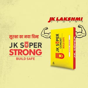 JK Lakshmi Cement marketing post