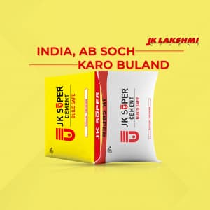 JK Lakshmi Cement flyer