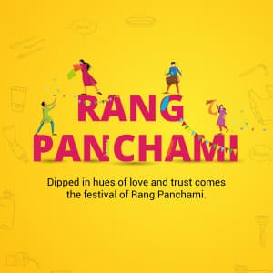 Rang Panchami Facebook Poster