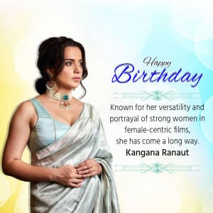 Kangana Ranaut Birthday graphic