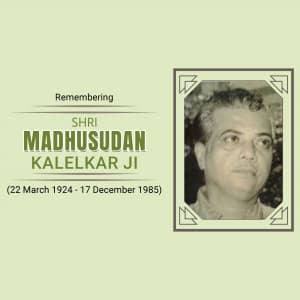 Madhusudan Kalelkar Jayanti Instagram Post