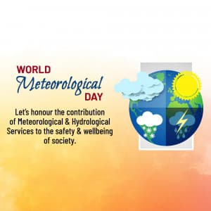 World Meteorological Day graphic