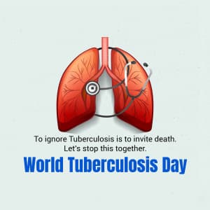 World Tuberculosis (TB) Day Facebook Poster