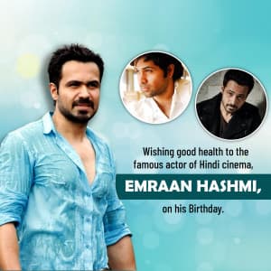 Emraan Hashmi Birthday poster