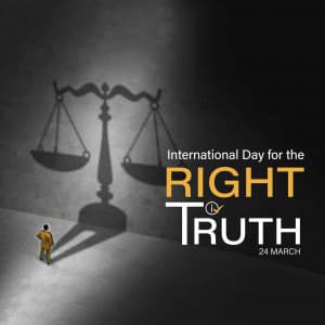 International Day for the Right to the Truth post