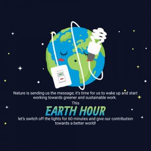 Earth Hour graphic