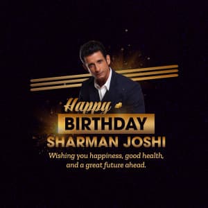 Sharman Joshi Birthday image