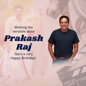 Prakash Raj Birthday festival image