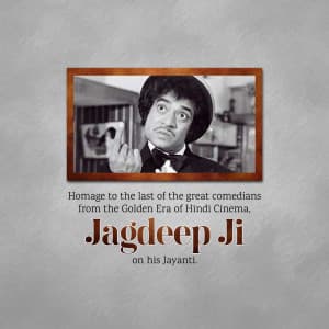 Actor Jagdeep Jayanti creative image