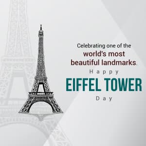 Eiffel Tower Day graphic