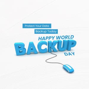 World Backup Day advertisement banner