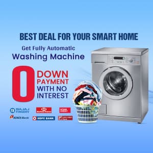 Washing Machine promotional poster