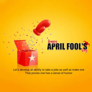 April Fool Day graphic