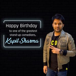 Kapil Sharma Birthday ad post