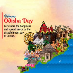 Odisha day event advertisement